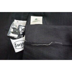 Borrelli Napoli Nerano Gray Cashmere Blend 2 Pc Suit Jacket Pants 44R BRAND NEW